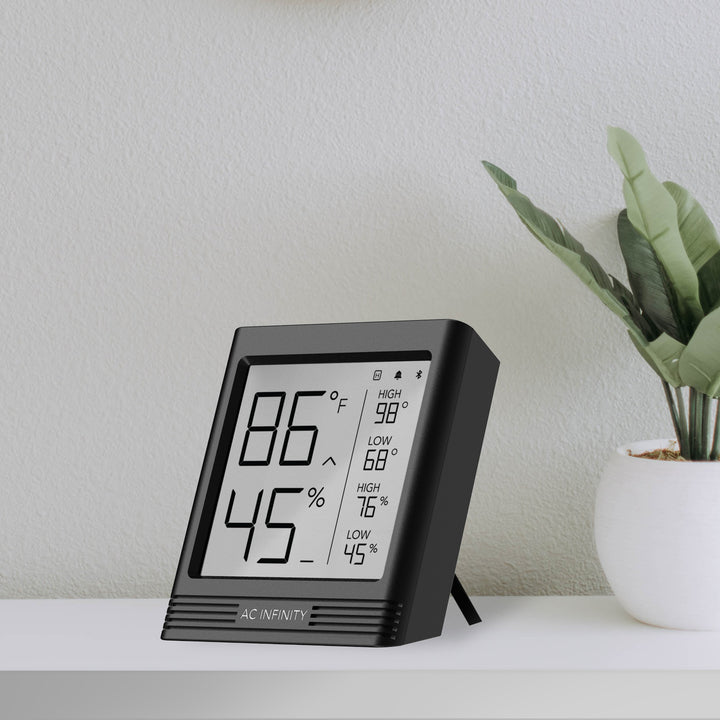 AC Infinity CLOUDCOM B2 Smart Thermo-Hygrometer w/ Data App Integrated