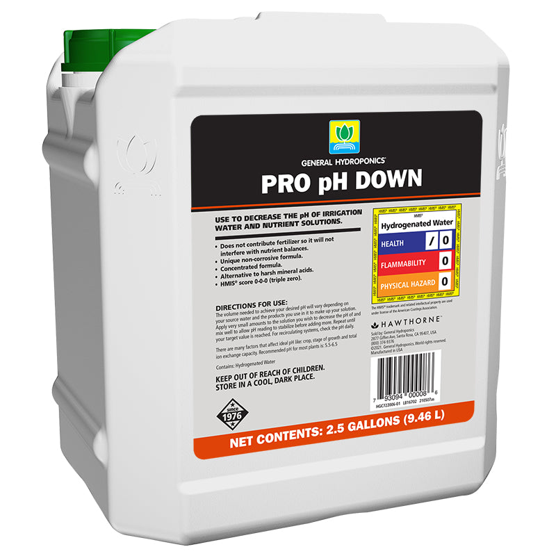 General Hydroponics PRO pH Down 10l