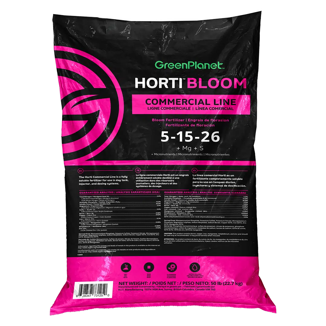 GreenPlanet - Powder Nutrients Horti Bloom