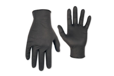 Diamond Gloves IF63 Powder Free black Nitrile Gloves 6 mil – box 1000