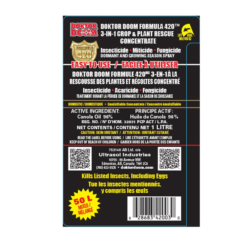 Doktor Doom 3-in-1 Plant & Crop Rescue Concentrate 1l