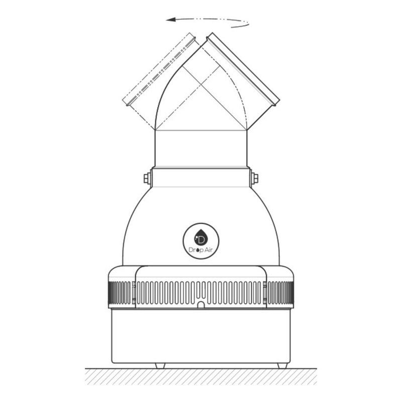 Drop Air commercial Humidifier 200 Pints per Day