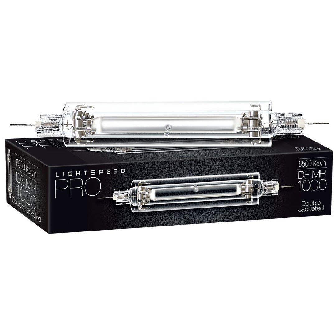 Lightspeed Pro DE MH 1000W 6500K Double Jacketed Lamp