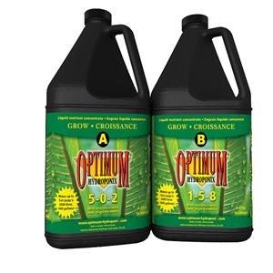 Optimum Hydroponix® Base Nutrients Grow A&b