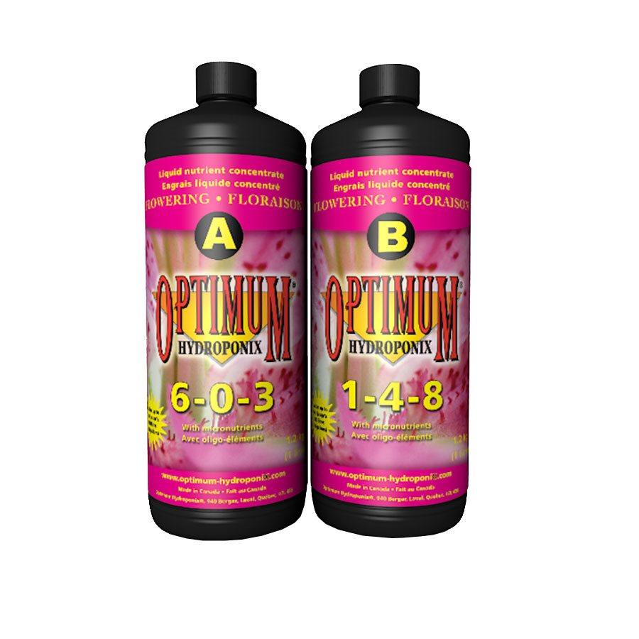 Optimum Hydroponix® Base Nutrients Bloom A&amp;b