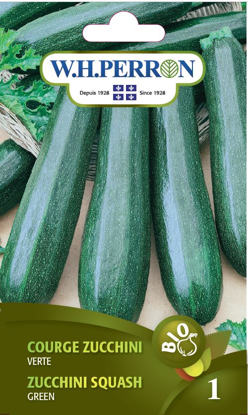 Seeds - Zucchini Squash Green Bio