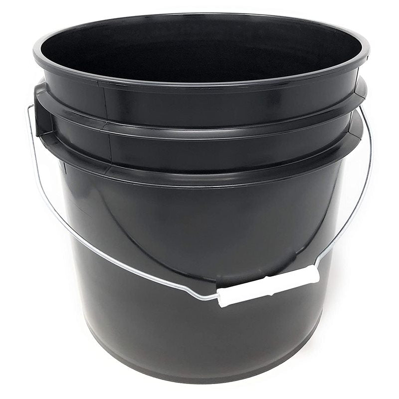 Black Bucket Container