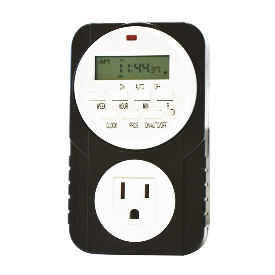 Timemaster Weekly Digital Timer 8 ON / OFF Max 15A