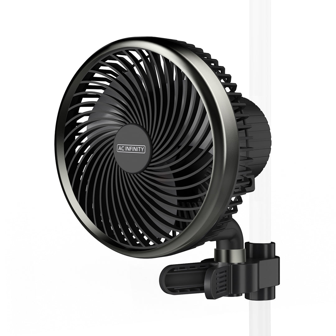AC Infinity - CLOUDRAY A6 Grow Tent Clip Fan 6" with 10 Speeds 6"