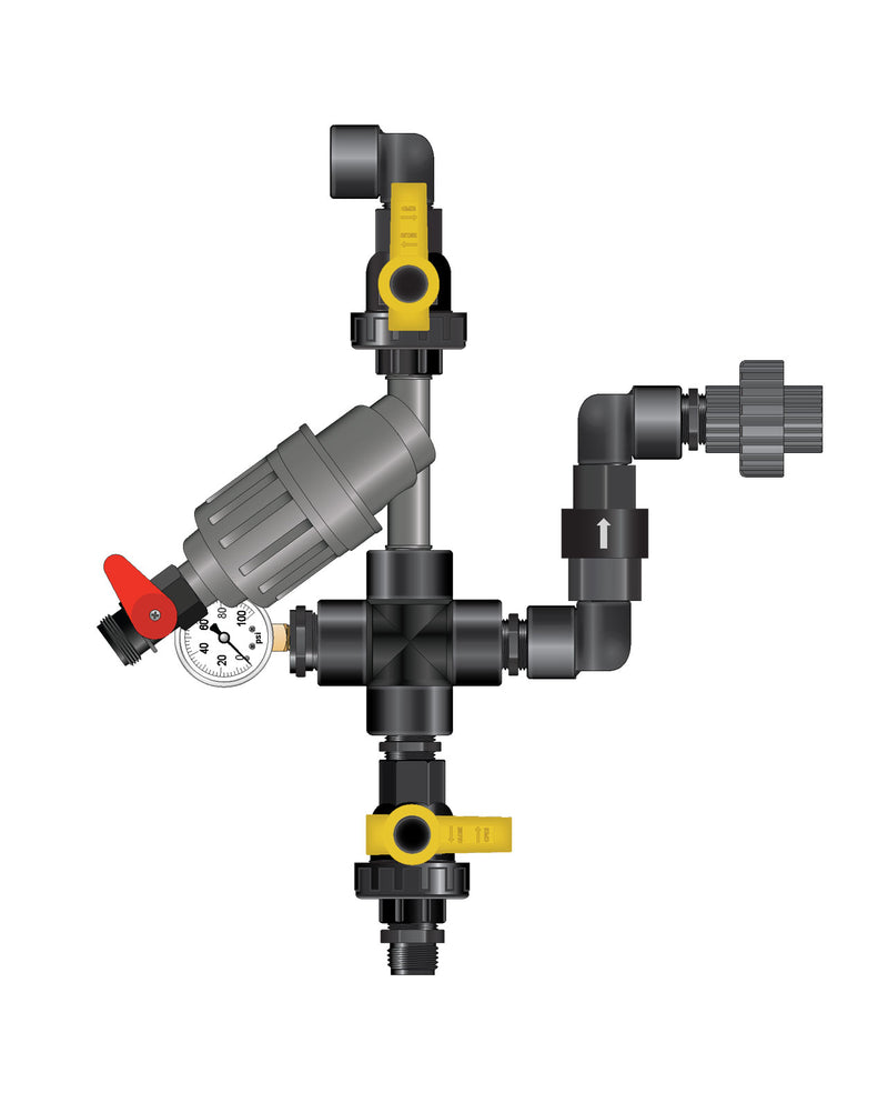 Dosatron - Lo-Flo DAB Starter Kit - Water-Powered Nutrient Delivery System 3/4&