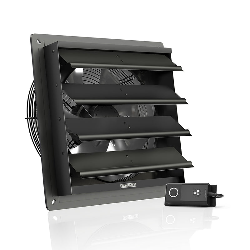 AC Infinity - AIRLIFT Shutter Exhaust Ventilation Fan + Speed Controller