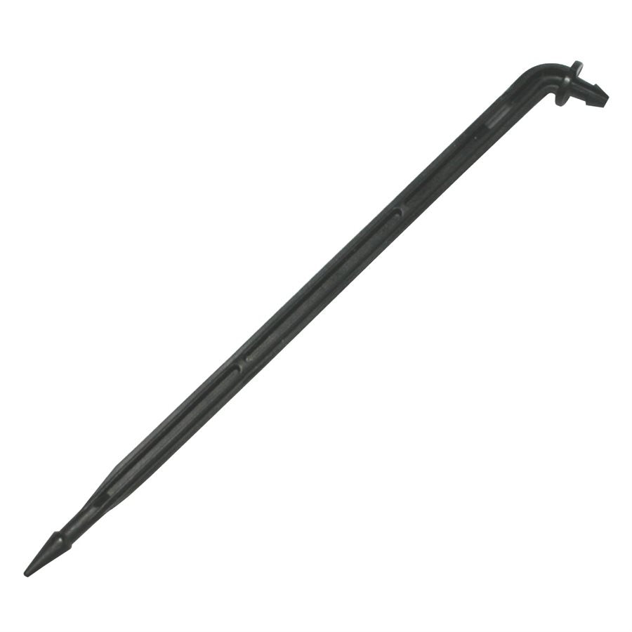 drip stake .220 barb black/white