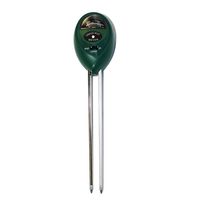 soil tester 3 in 1: ph, moist and light