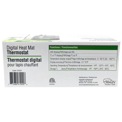 Alfred Digital Temp Controller for Heat Mat