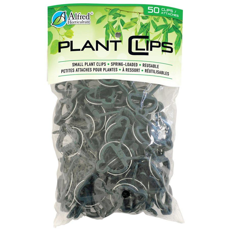 Plant Clips Spring Loaded Small 1 3/4" X 1